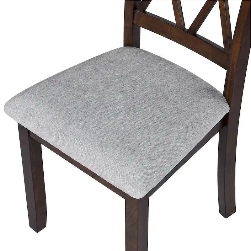 Dining Room Chairs Set of 2, Upholstered Fabric Side Chairs