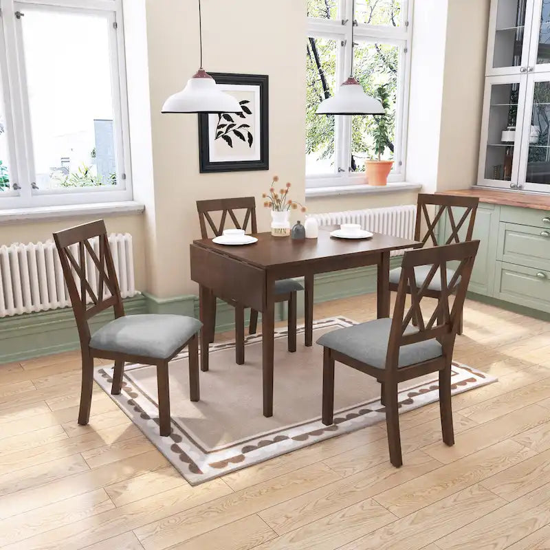 Dining Room Chairs Set of 2, Upholstered Fabric Side Chairs