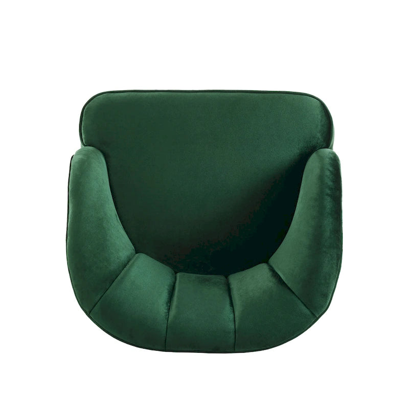 28.25" Upholstered Accent Chair With Sturdy Rubber Wood Legs for Living Room