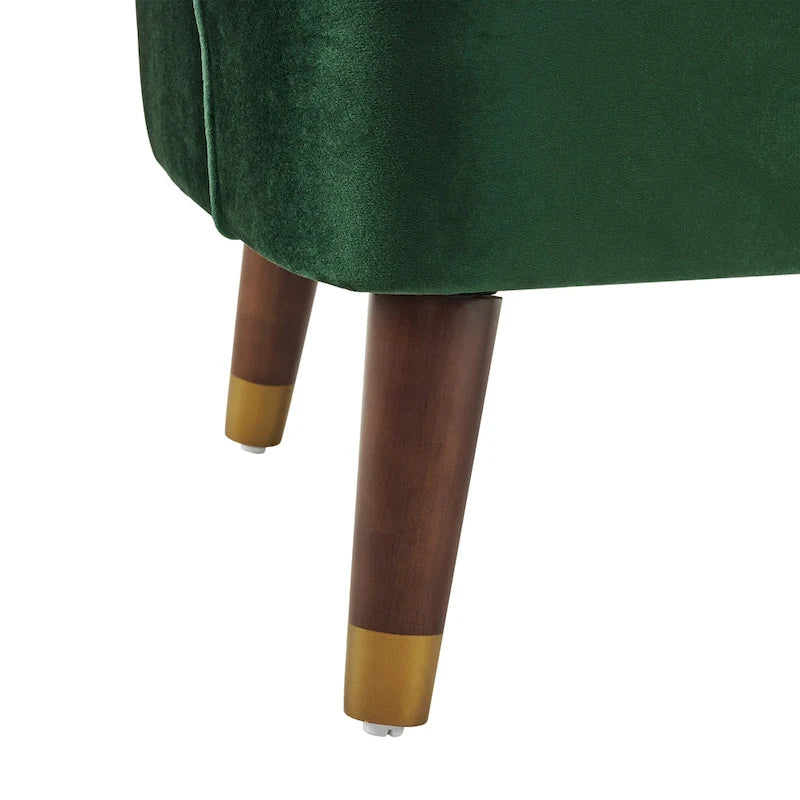28.25" Upholstered Accent Chair With Sturdy Rubber Wood Legs for Living Room