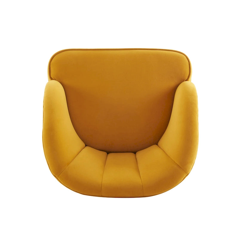 28.25" Upholstered Accent Chair With Sturdy Rubber Wood Legs for Living Room