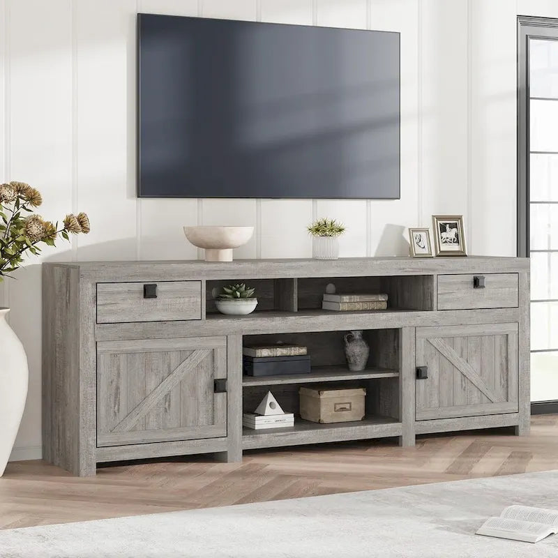 TV stolek 70" pro televizory 75/80 palců, obývací stěna s úložnými skříňkami