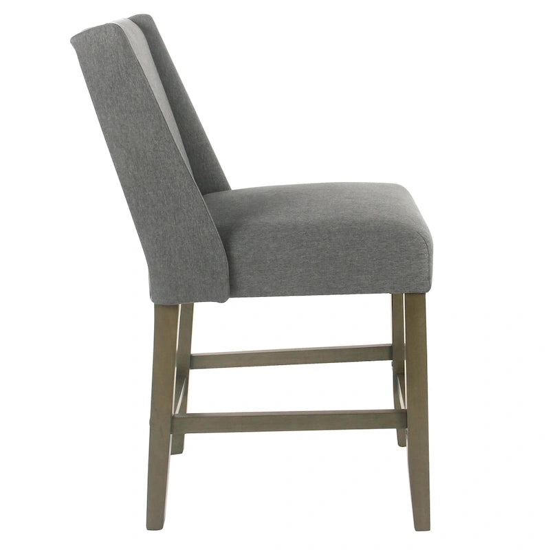 Tabouret de comptoir moderne de 24 pouces - étain