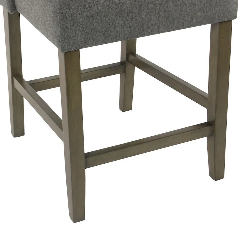Tabouret de comptoir moderne de 24 pouces - étain