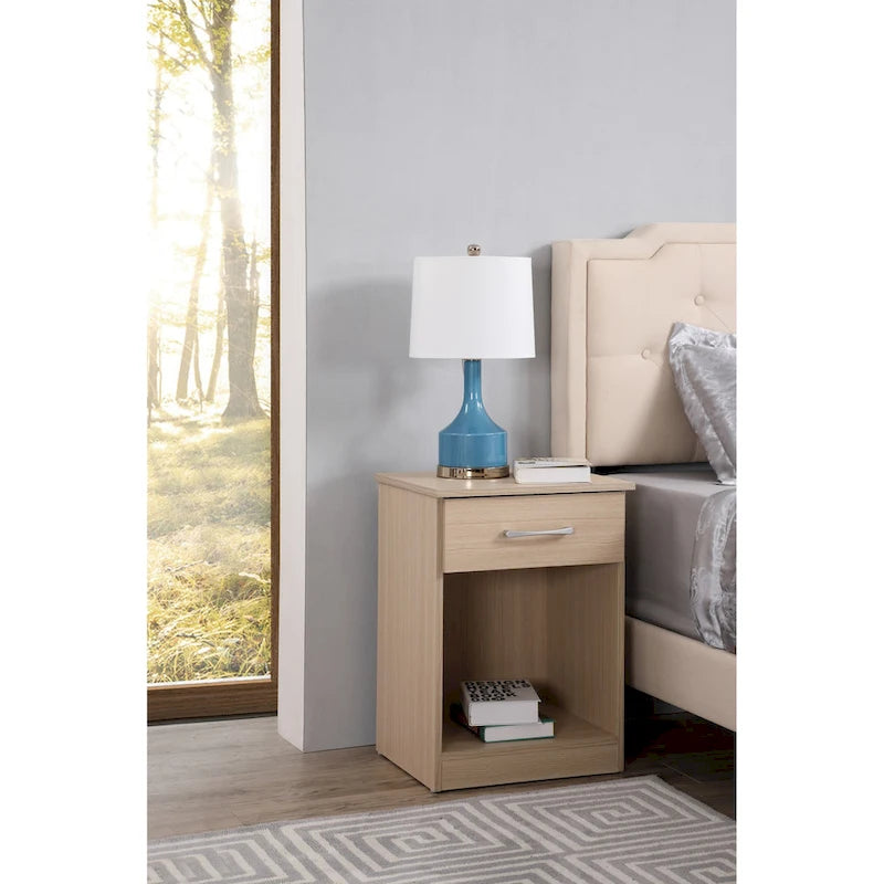 1-Drawer Nightstand (24 in. H x 18 in. W x 16 in. D)