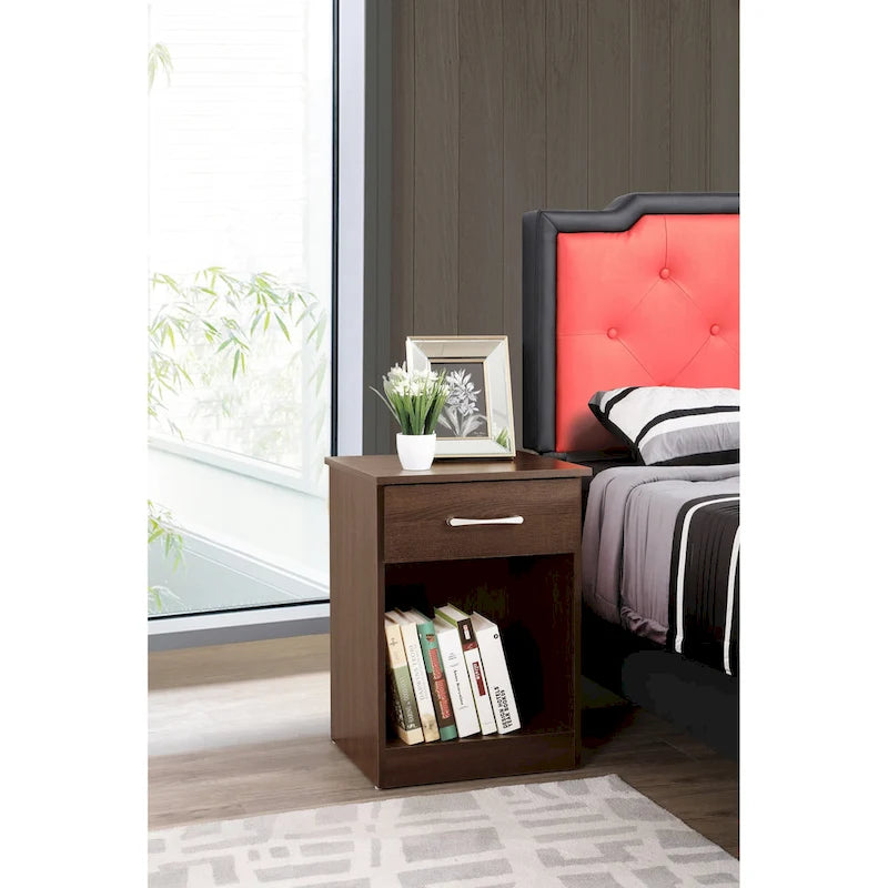 1-Drawer Nightstand (24 in. H x 18 in. W x 16 in. D)