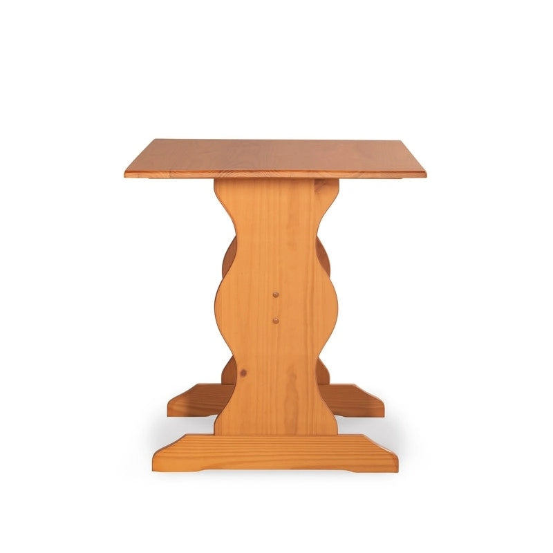 Family Dining Table in Light Brown Honey Pine