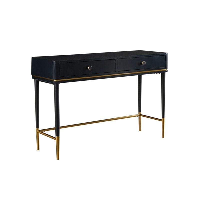 Scrivania Art Déco con due cassetti