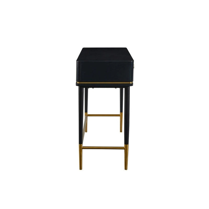Scrivania Art Déco con due cassetti