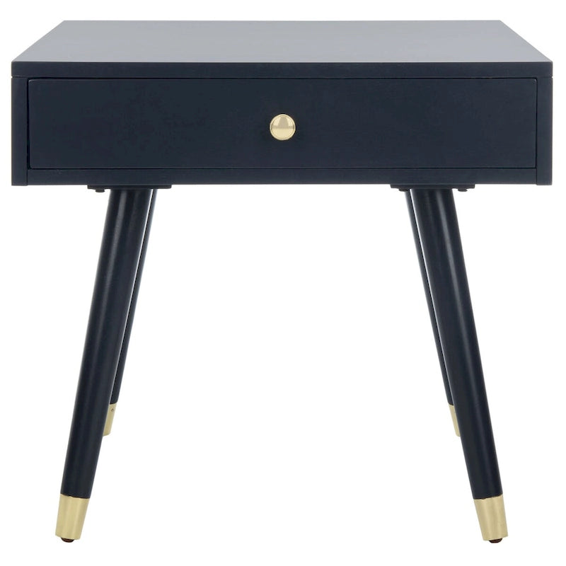 Gold Cap End Table - 24Wx24Dx22H