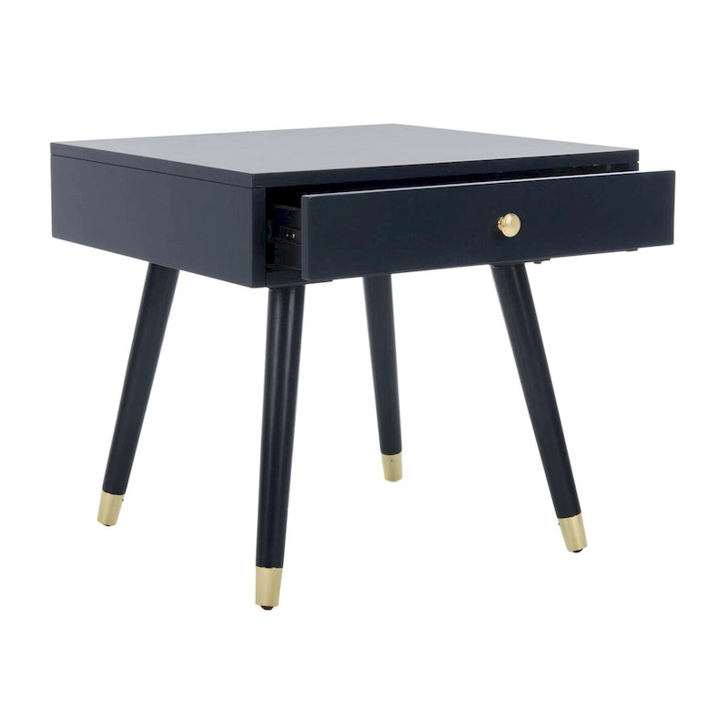 Gold Cap End Table - 24Wx24Dx22H