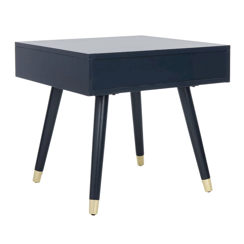Gold Cap End Table - 24Wx24Dx22H