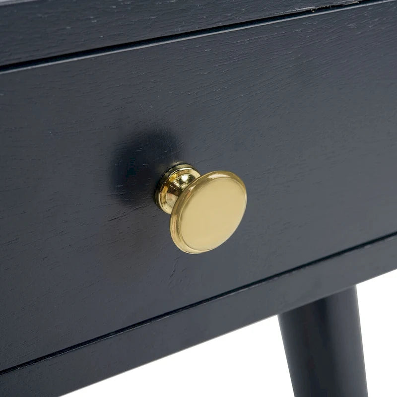 Gold Cap End Table - 24Wx24Dx22H