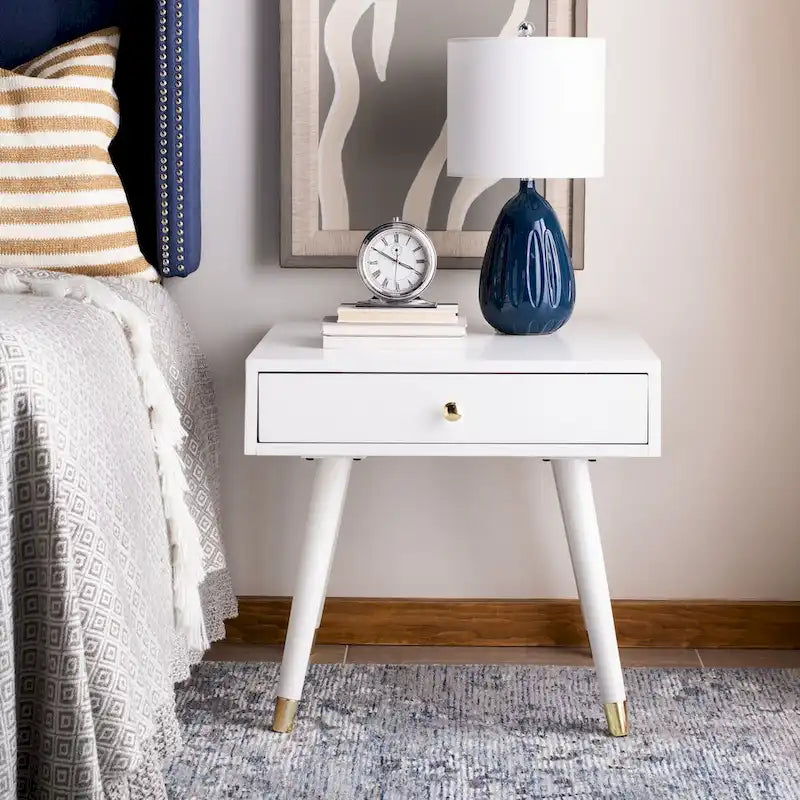Gold Cap End Table - 24Wx24Dx22H