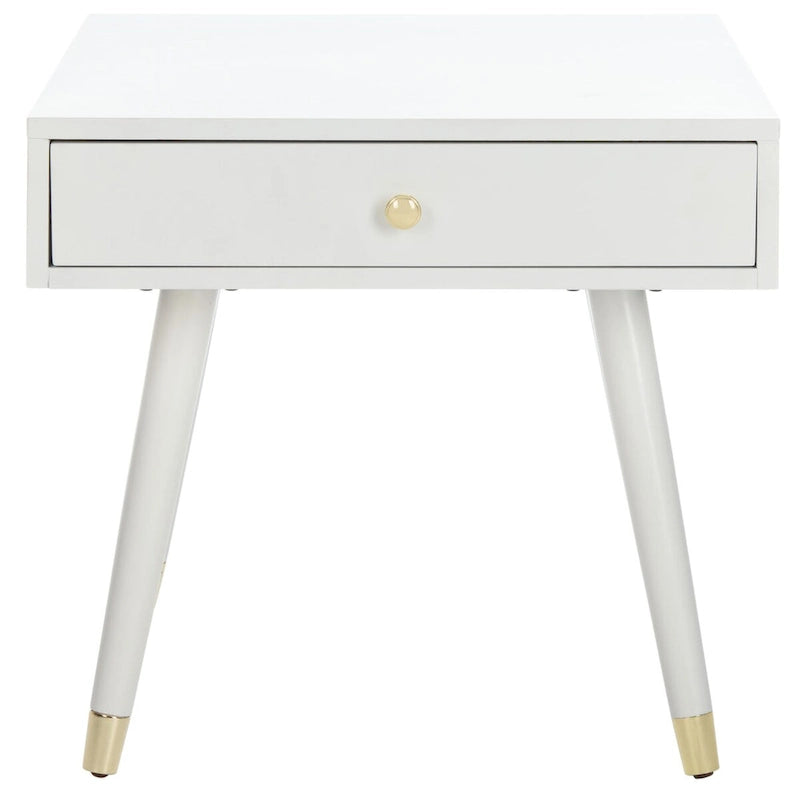 Gold Cap End Table - 24Wx24Dx22H