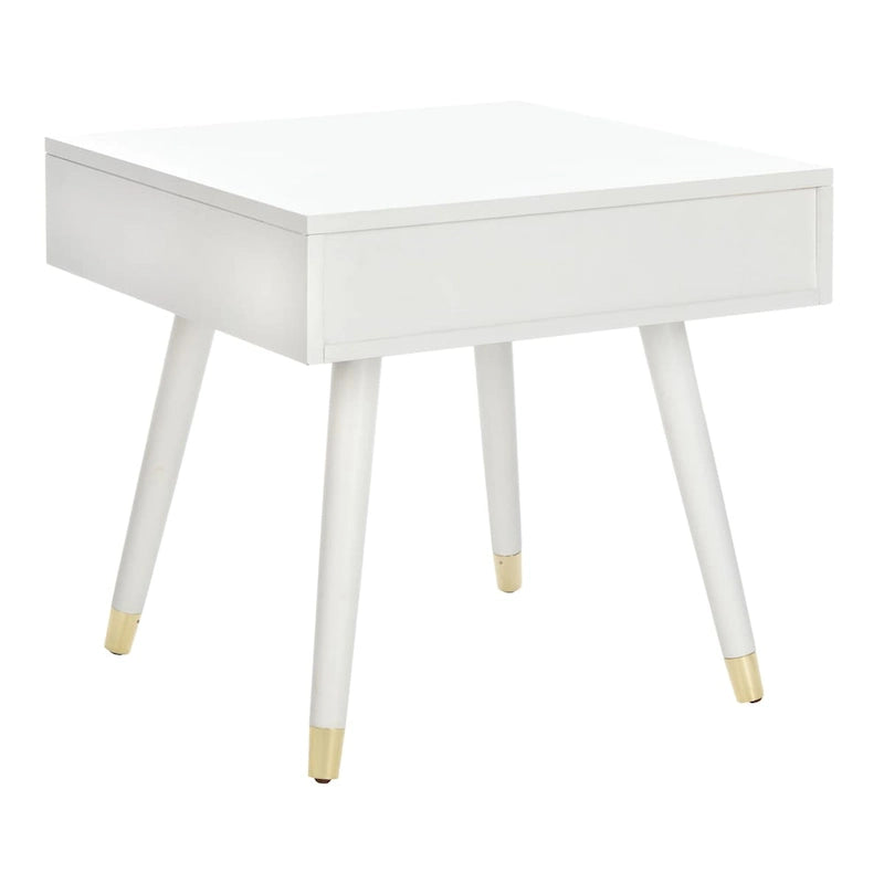 Gold Cap End Table - 24Wx24Dx22H