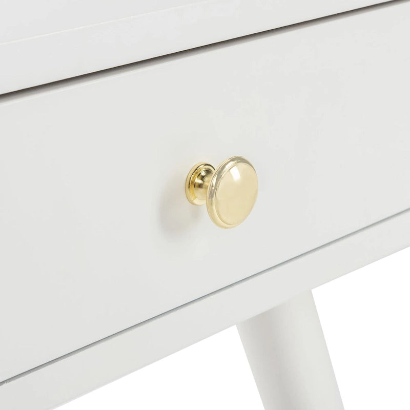 Gold Cap End Table - 24Wx24Dx22H