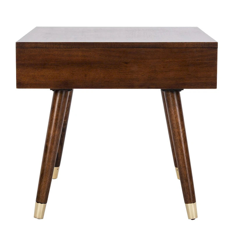 Gold Cap End Table - 24Wx24Dx22H