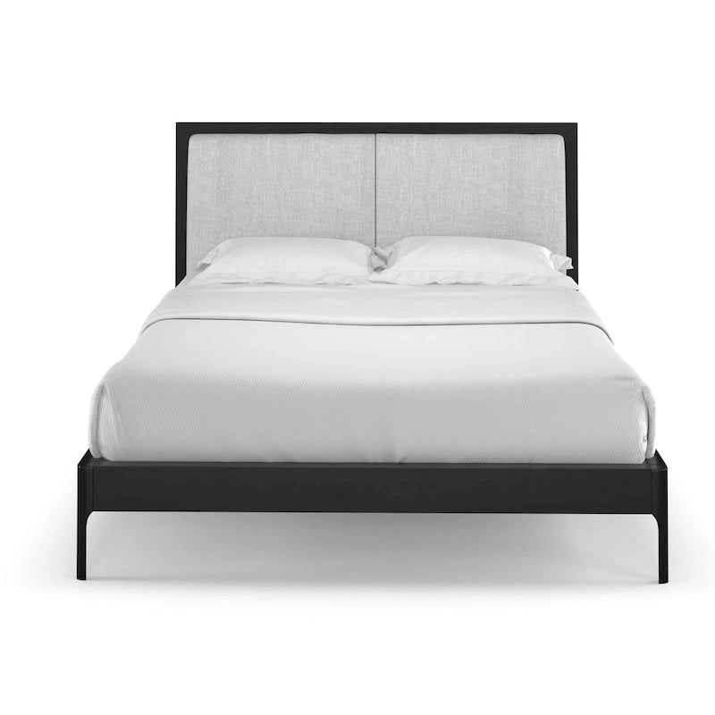 Queen Size Bed with Low-Profile Platform Frame