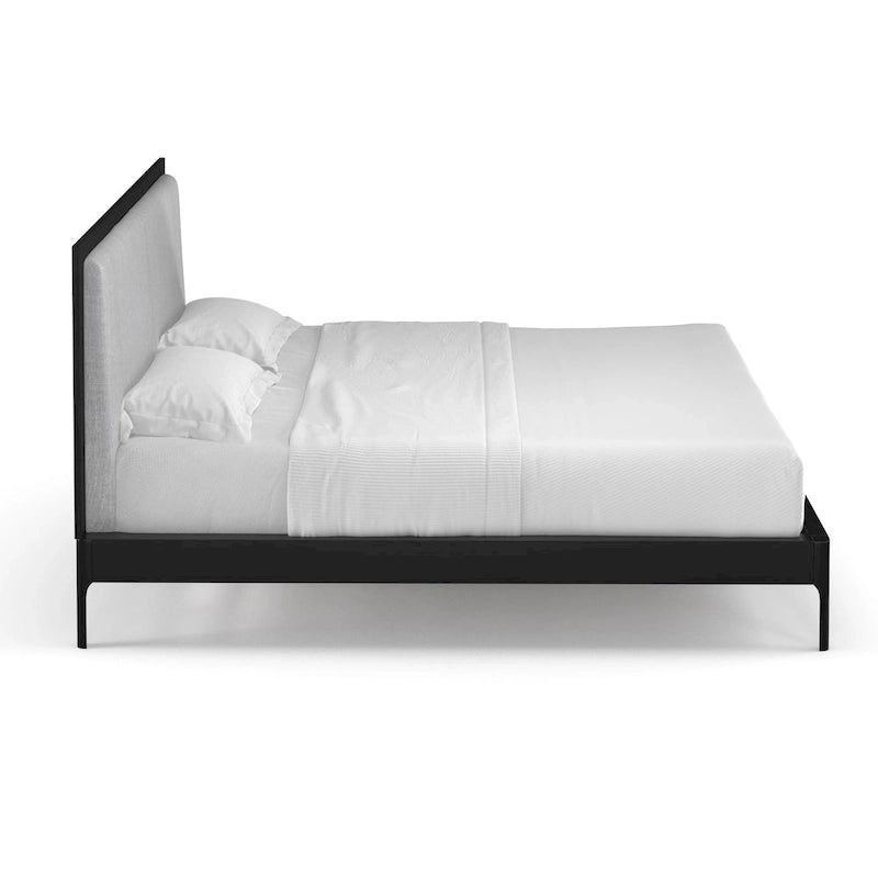 Queen Size Bed with Low-Profile Platform Frame