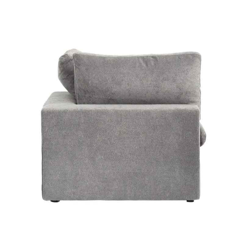 2-Seater Sofa Couch with Pillows for Living Room