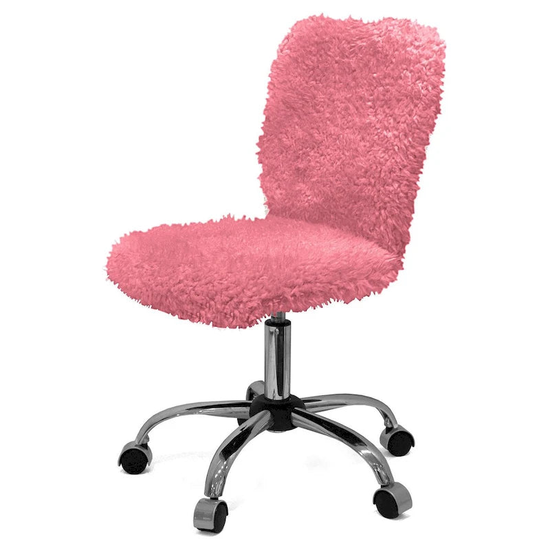 Glam Task Chair with Adjustable Height and 360° Swivel