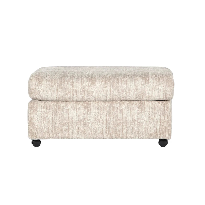 Set aus Kuschelsessel und Hocker aus Breitcord