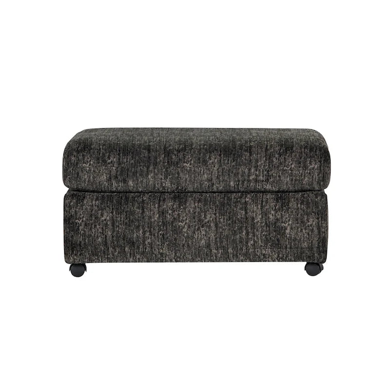 Set aus Kuschelsessel und Hocker aus Breitcord
